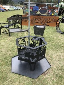 Large Hexagonal Firepit